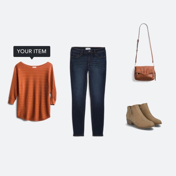 Market & Spruce Cable Knit Dolman Sweater - Picture 10 of 13